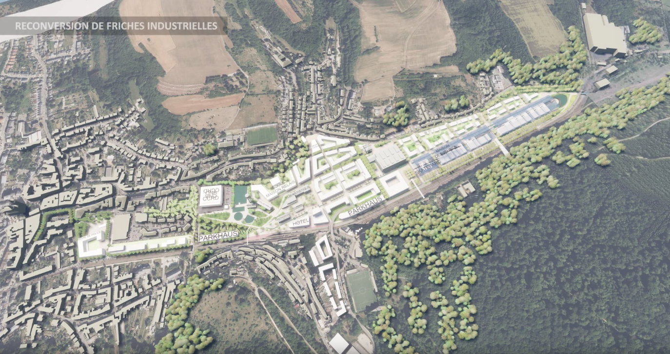 NeiSchmelz in Dudelange: a large-scale industrial brownfield development