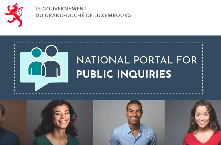 National Portal for Public Inquiries in Luxembourg