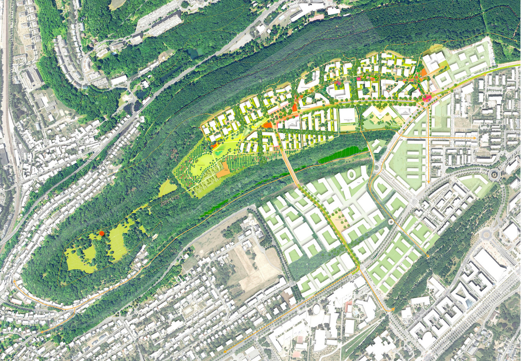 Kuebebierg: Redefining Urban Development in Luxembourg&rsquo;s business district Kirchberg